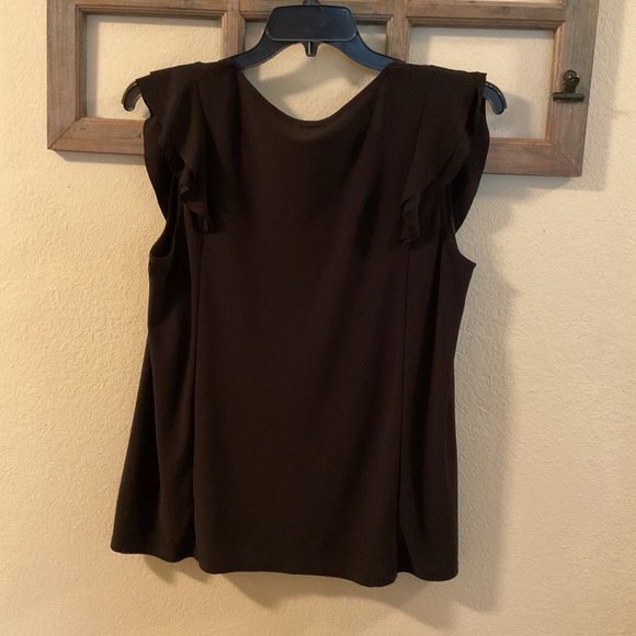 Love Scarlet Black flutter Top - Picture 2 of 5